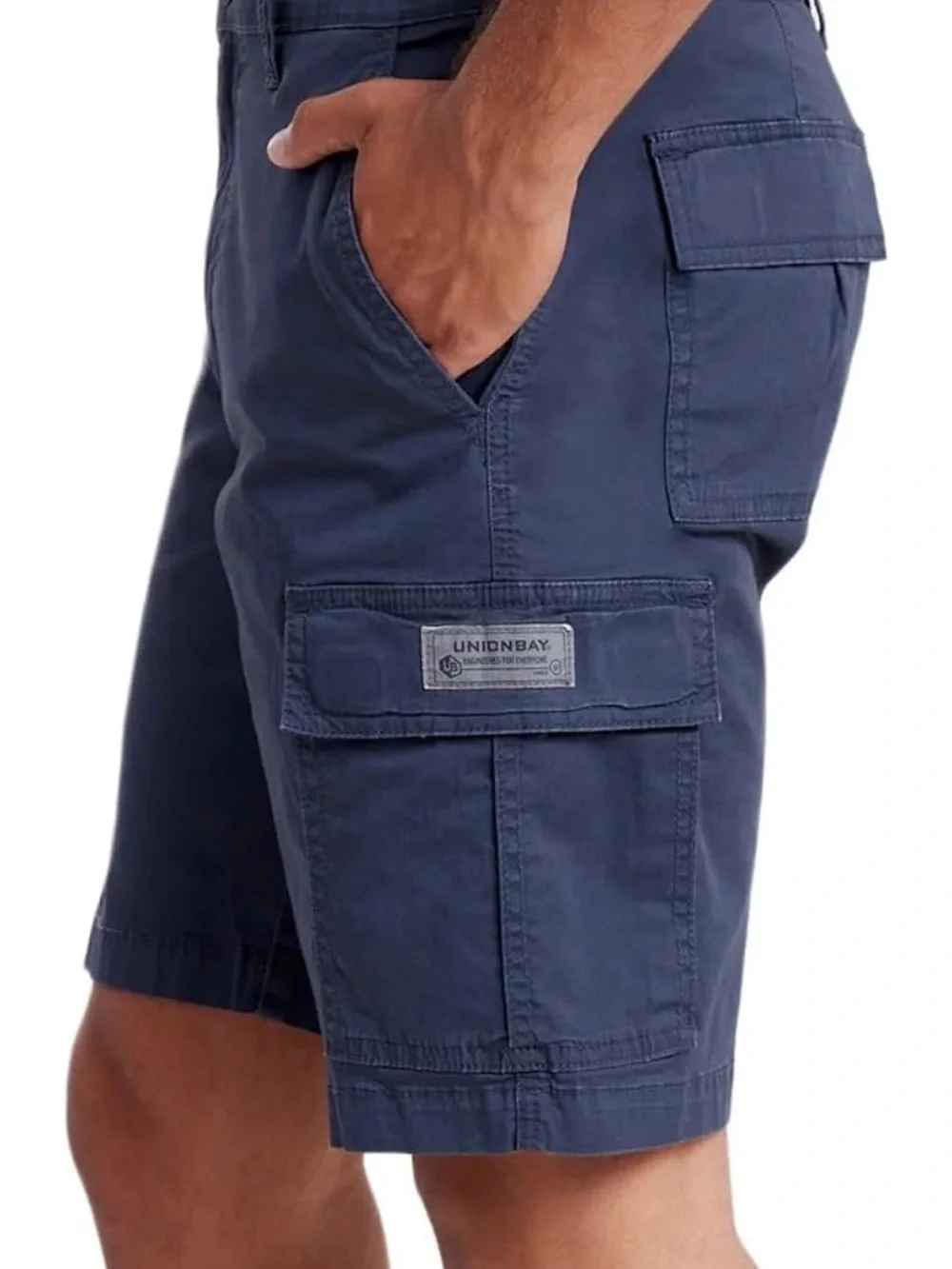 NWT! UNIONBAY Men’s Navy Blue Cargo Shorts